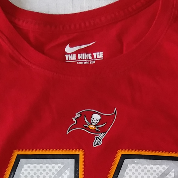 Buccaneers Jackson T-Shirt Nike Athletic Size L - Picture 3 of 6